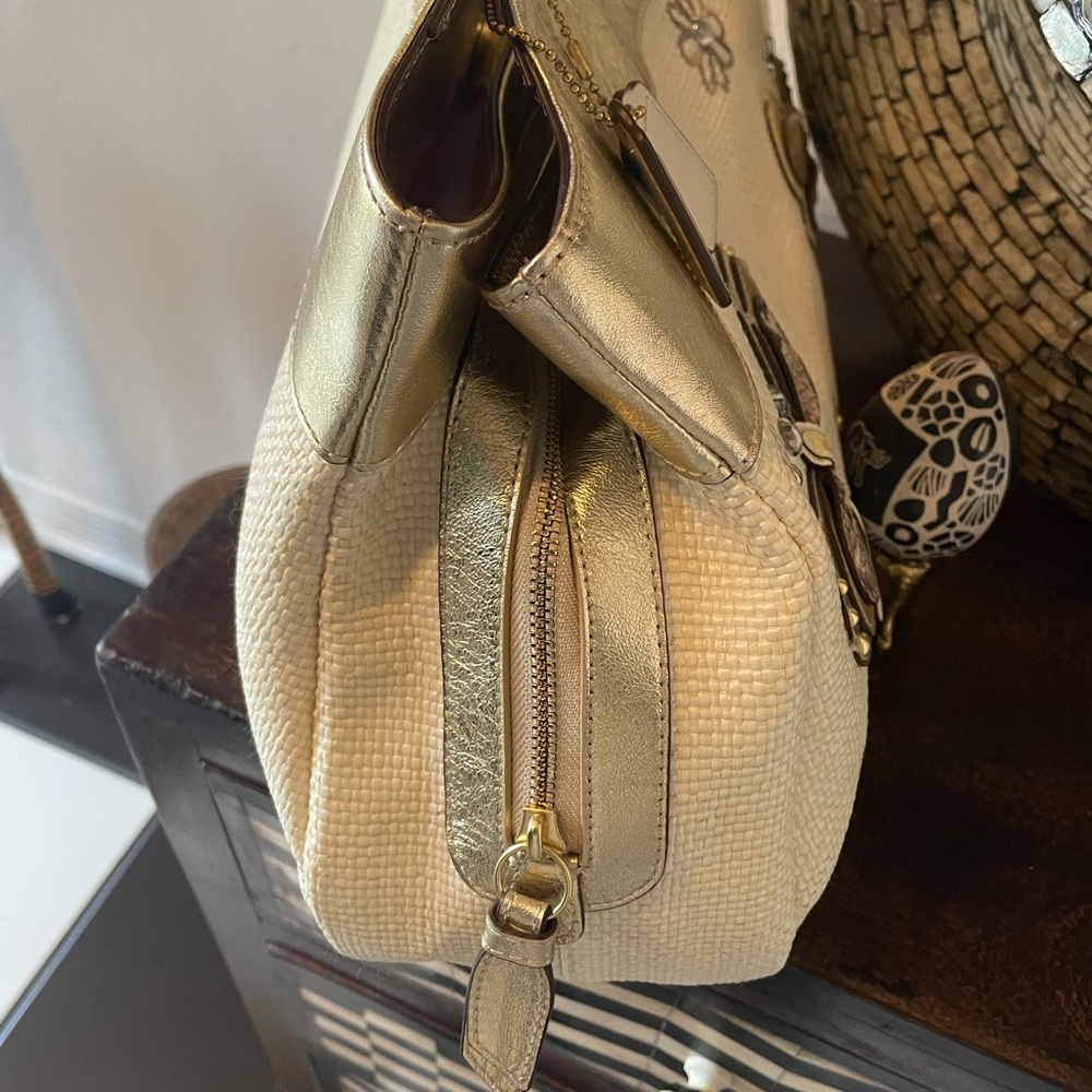 Coach butterfly bag nwot retail $650. - Picture 3 of 12